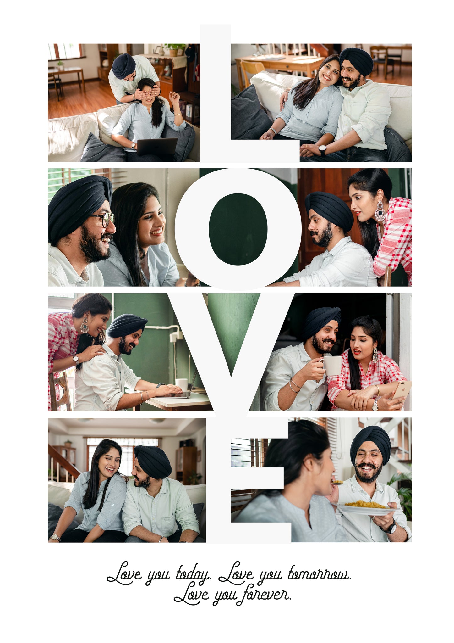 Photo Collage- Love for Forever