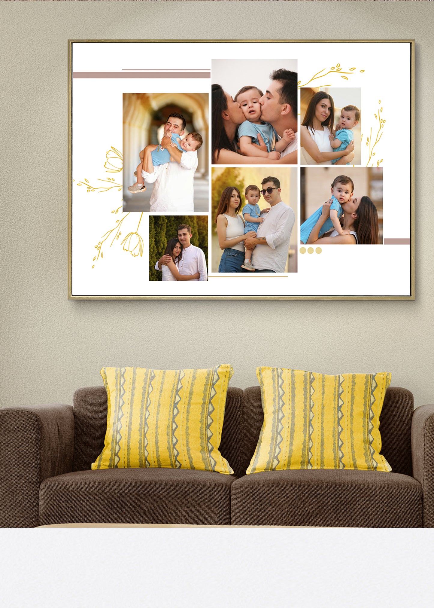 Photo Collage- Picnic in a Frame