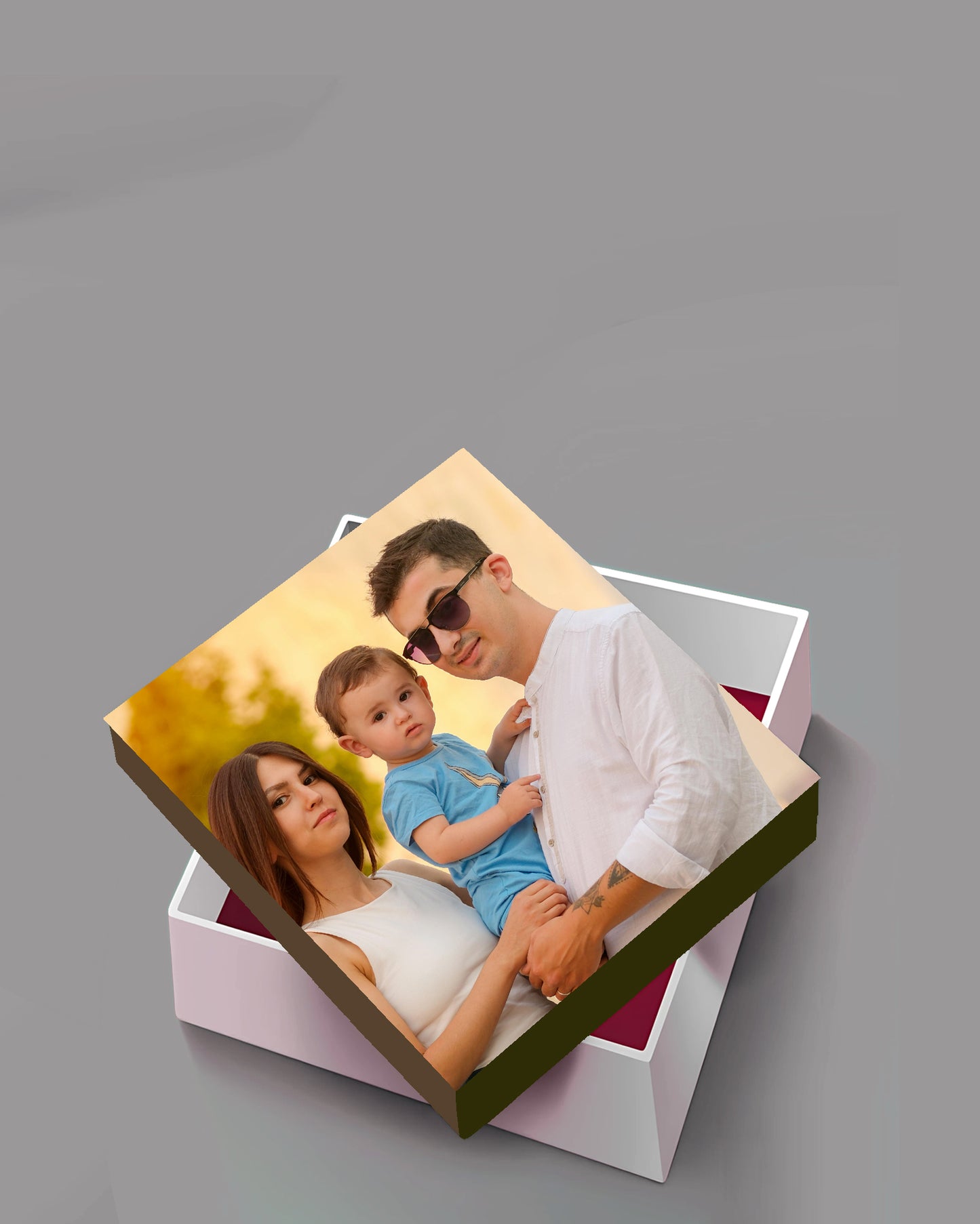 Photo Collage- Picnic in a Frame