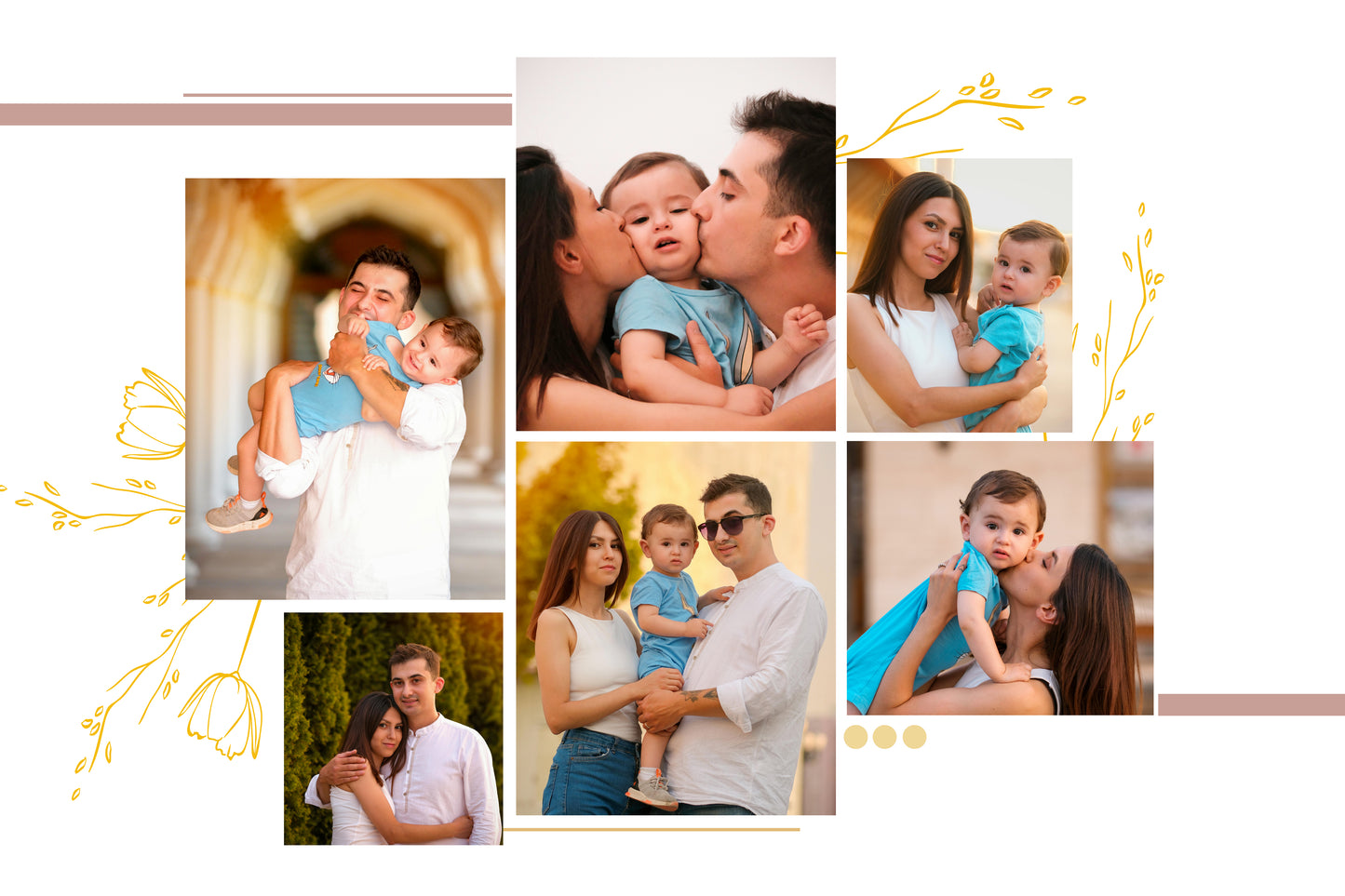 Photo Collage- Picnic in a Frame