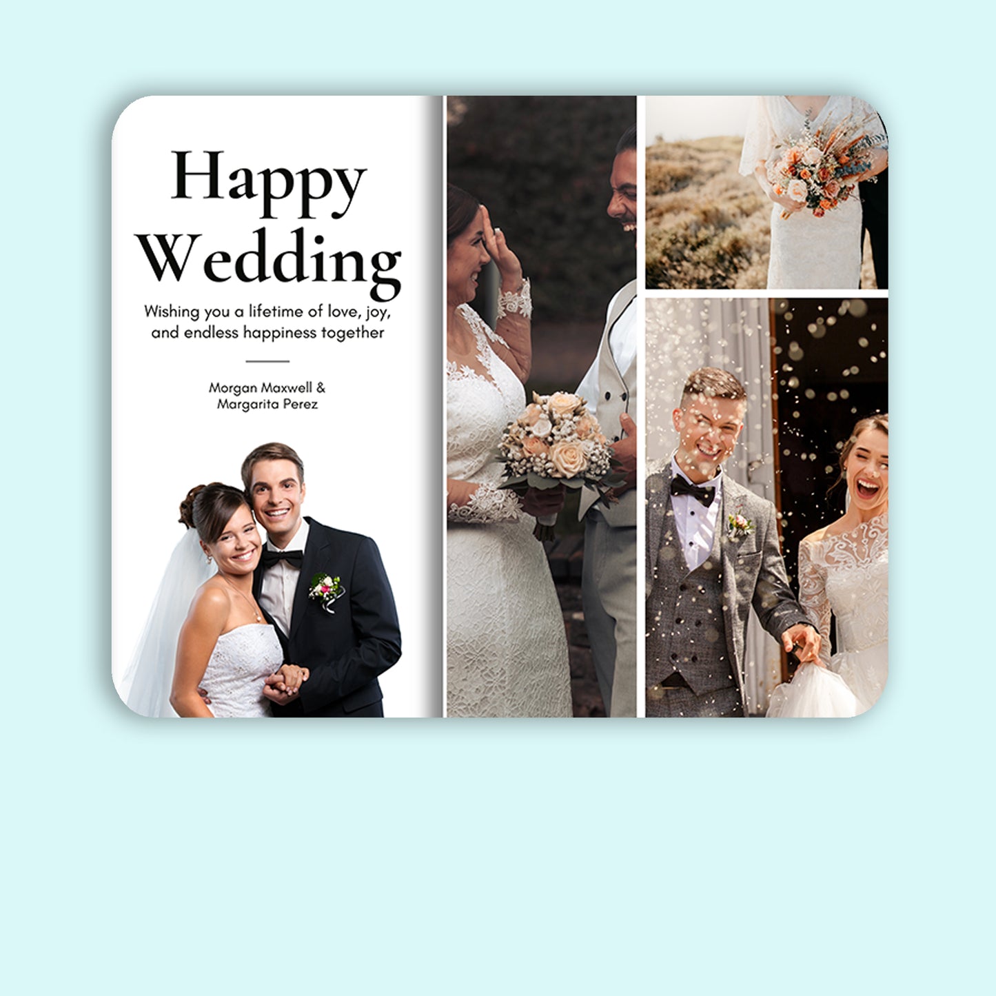 Echo Moments - Frame less acrylic wall photo collage