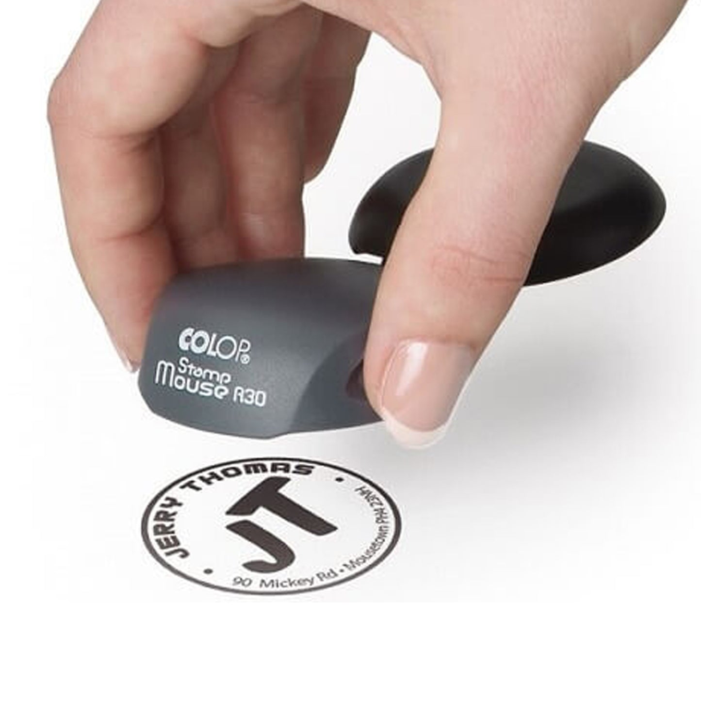 COLOP Mouse Stamp – Portable Self-Inking Stamp for Everyday Use