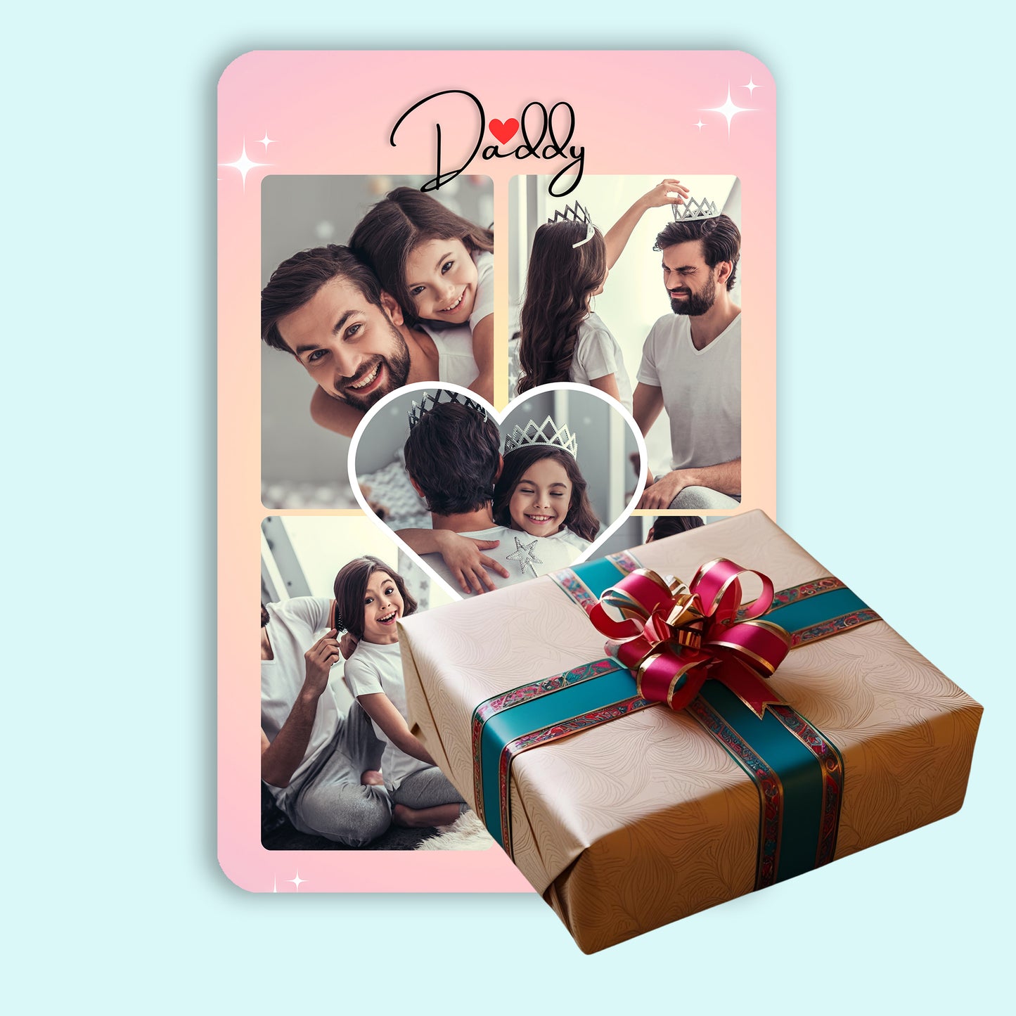 Acry Moments - Frame less acrylic wall photo collage