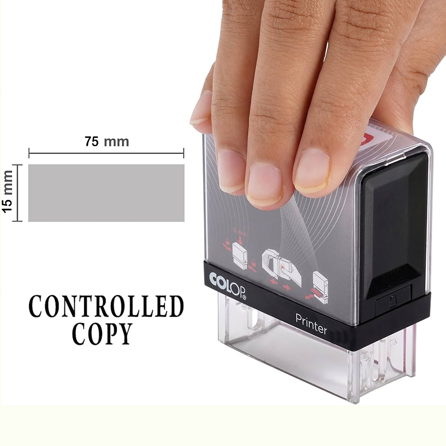 Rectangular Self-Inking Stamps – Durable, Precise & Customizable by COLOP