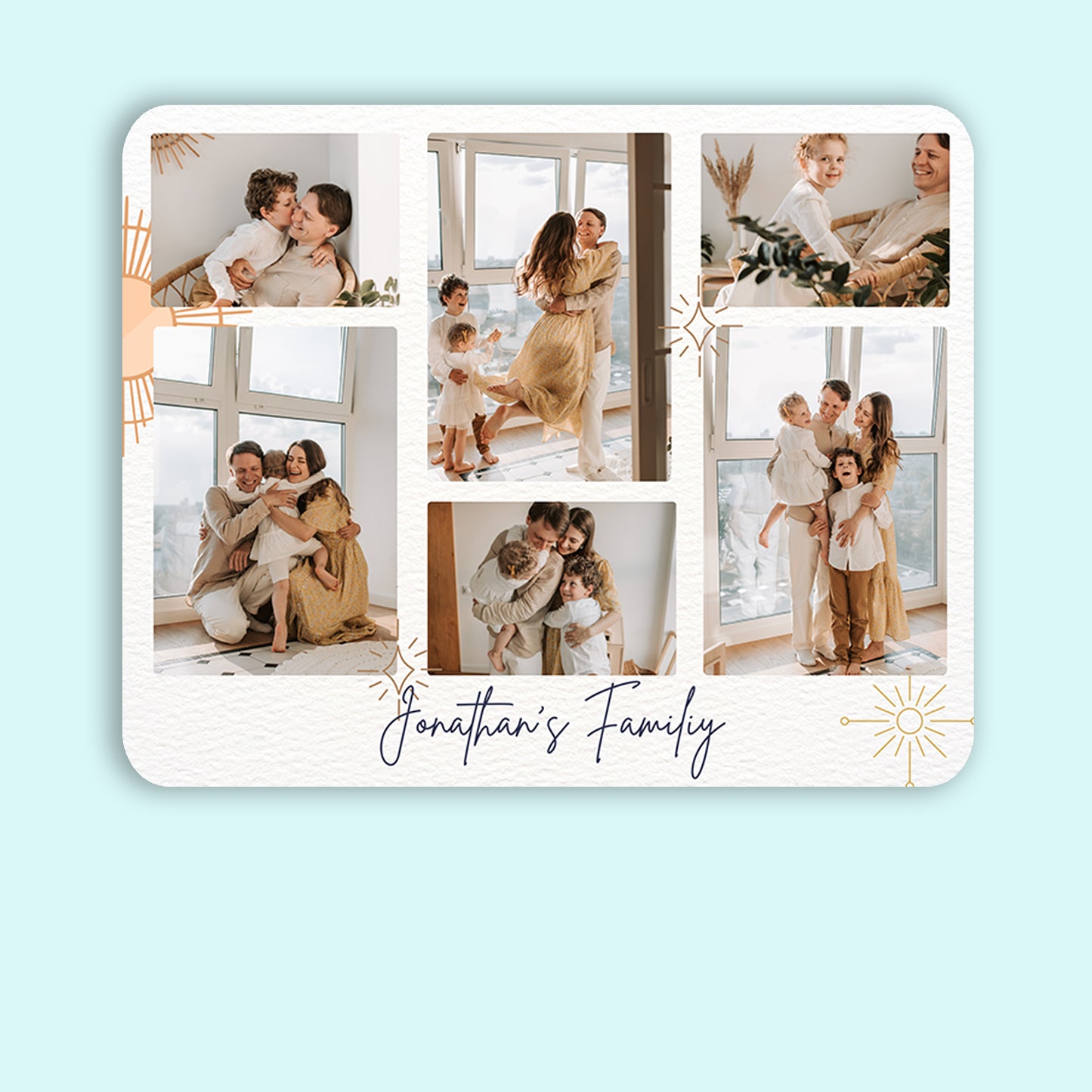 Pure Memories - Frame less acrylic wall photo collage