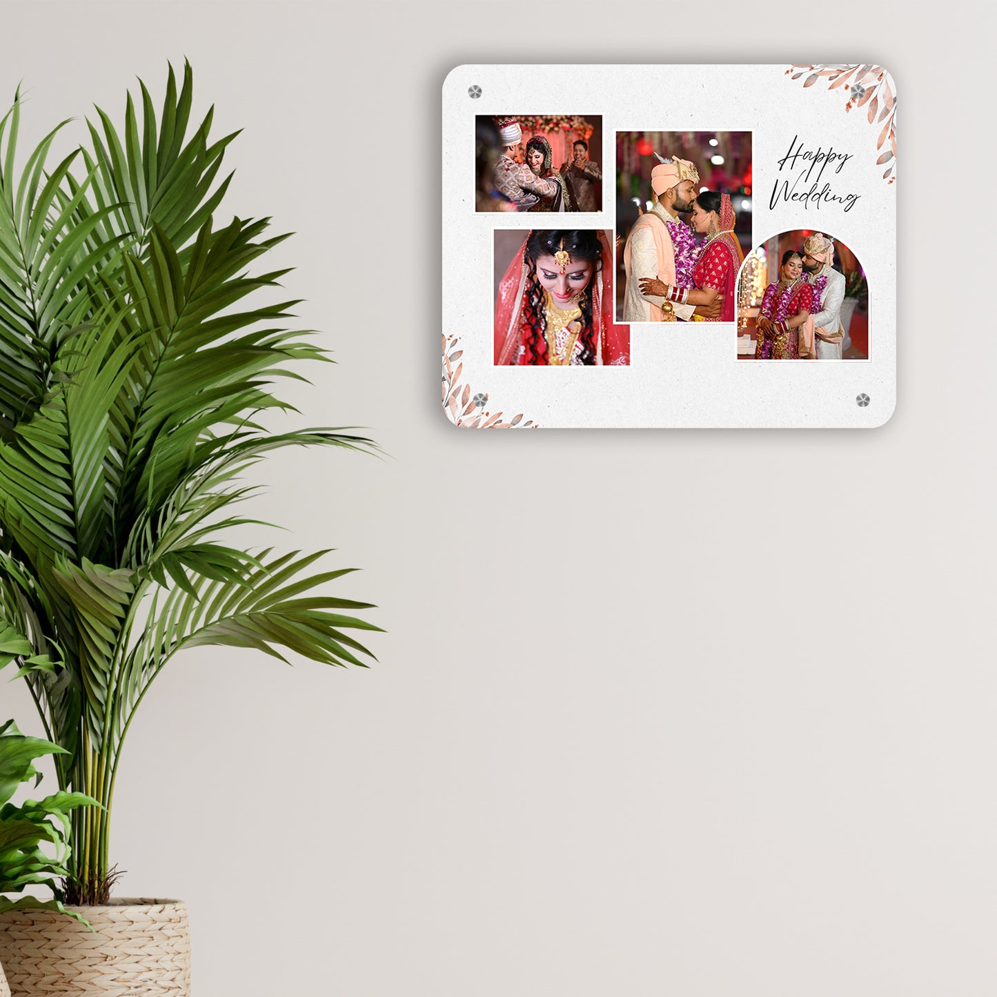 Ever After Acrylics - Frame less acrylic wall photo collage