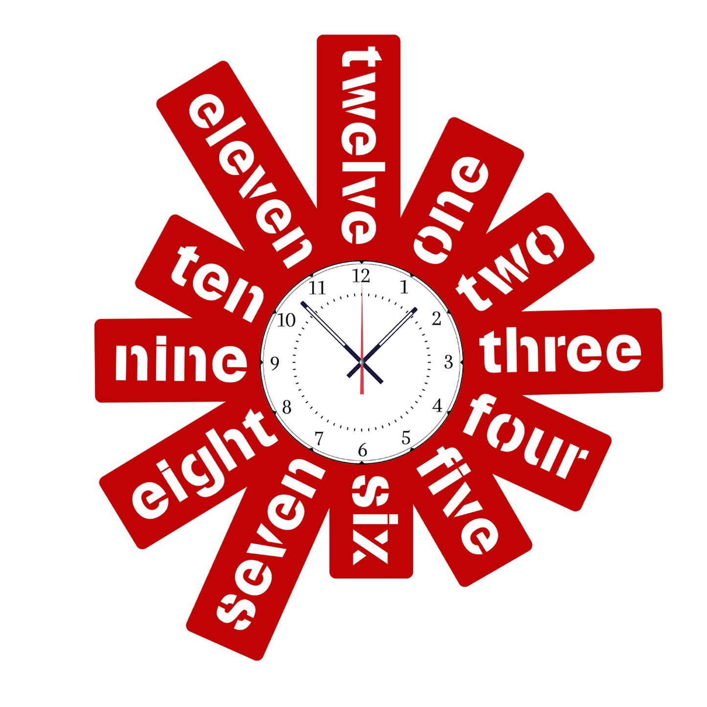 The Bonded Beat - Personalized Acrylic Photo Wall Clock