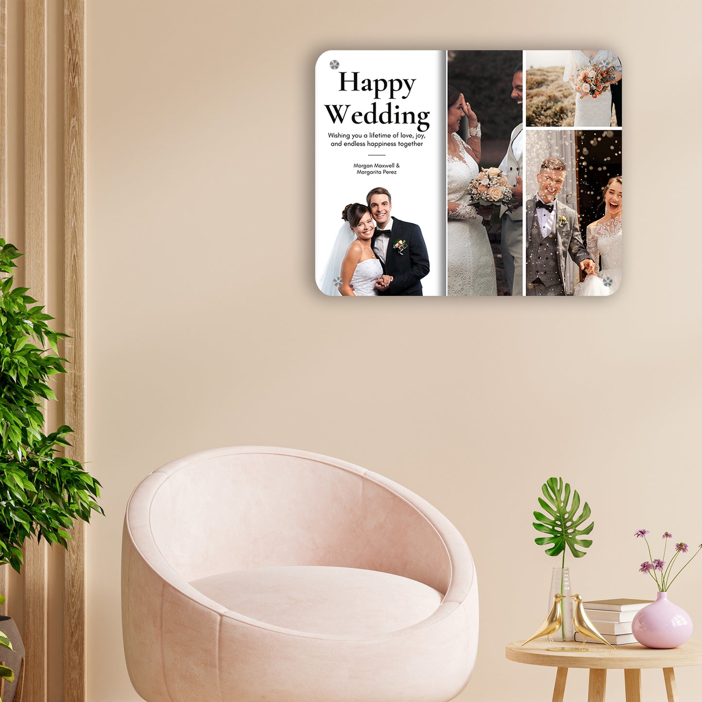 Echo Moments - Frame less acrylic wall photo collage
