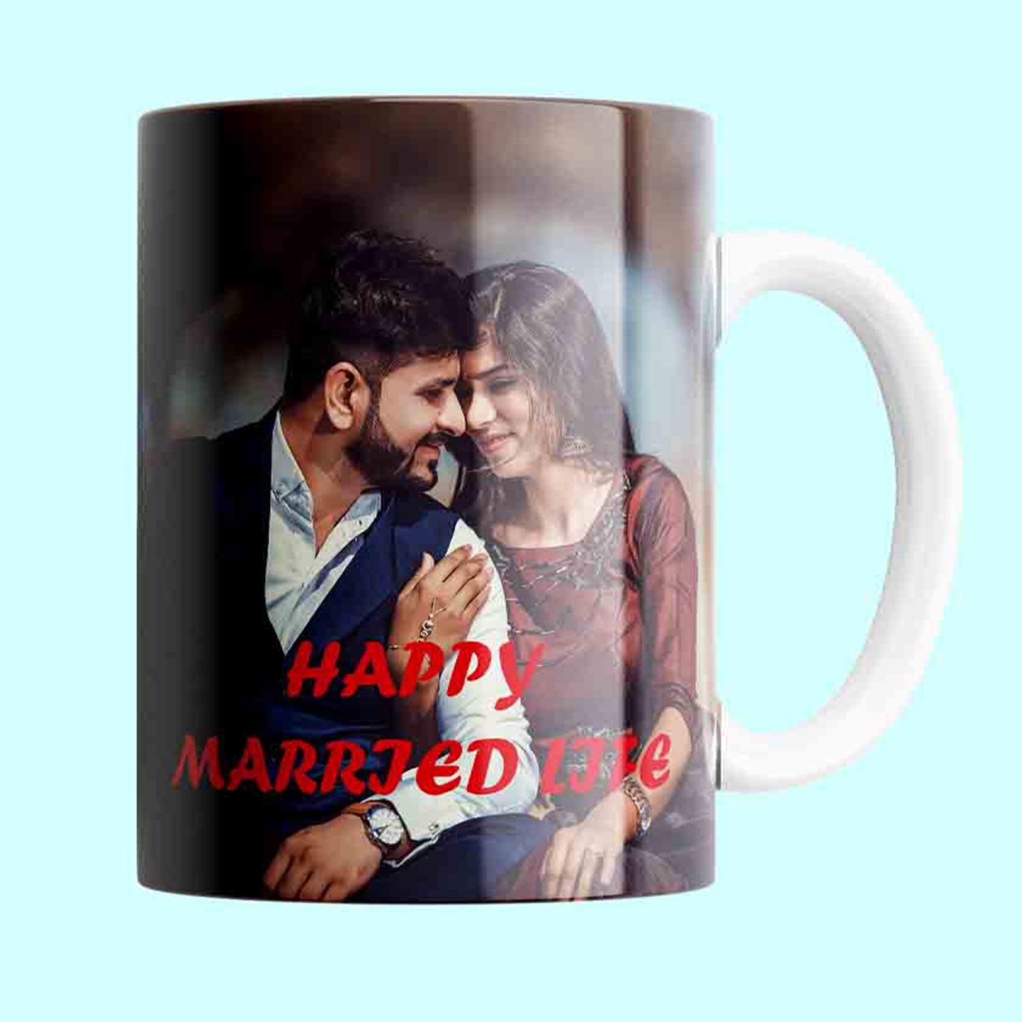 Personalized Mug & Rectangular Coaster Combo