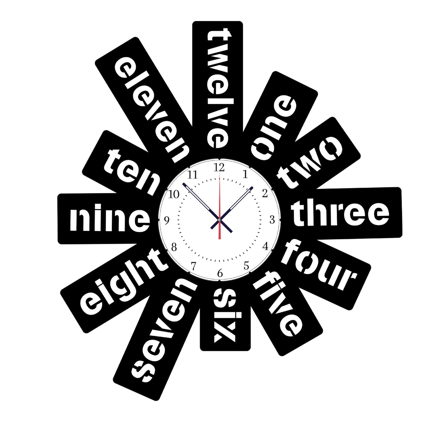 The Bonded Beat - Personalized Acrylic Photo Wall Clock