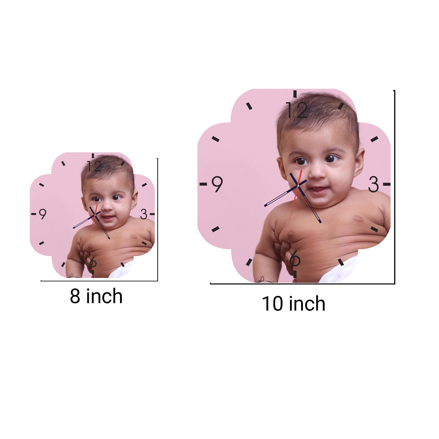 Tinta Glow - Personalized Acrylic Photo Wall Clock