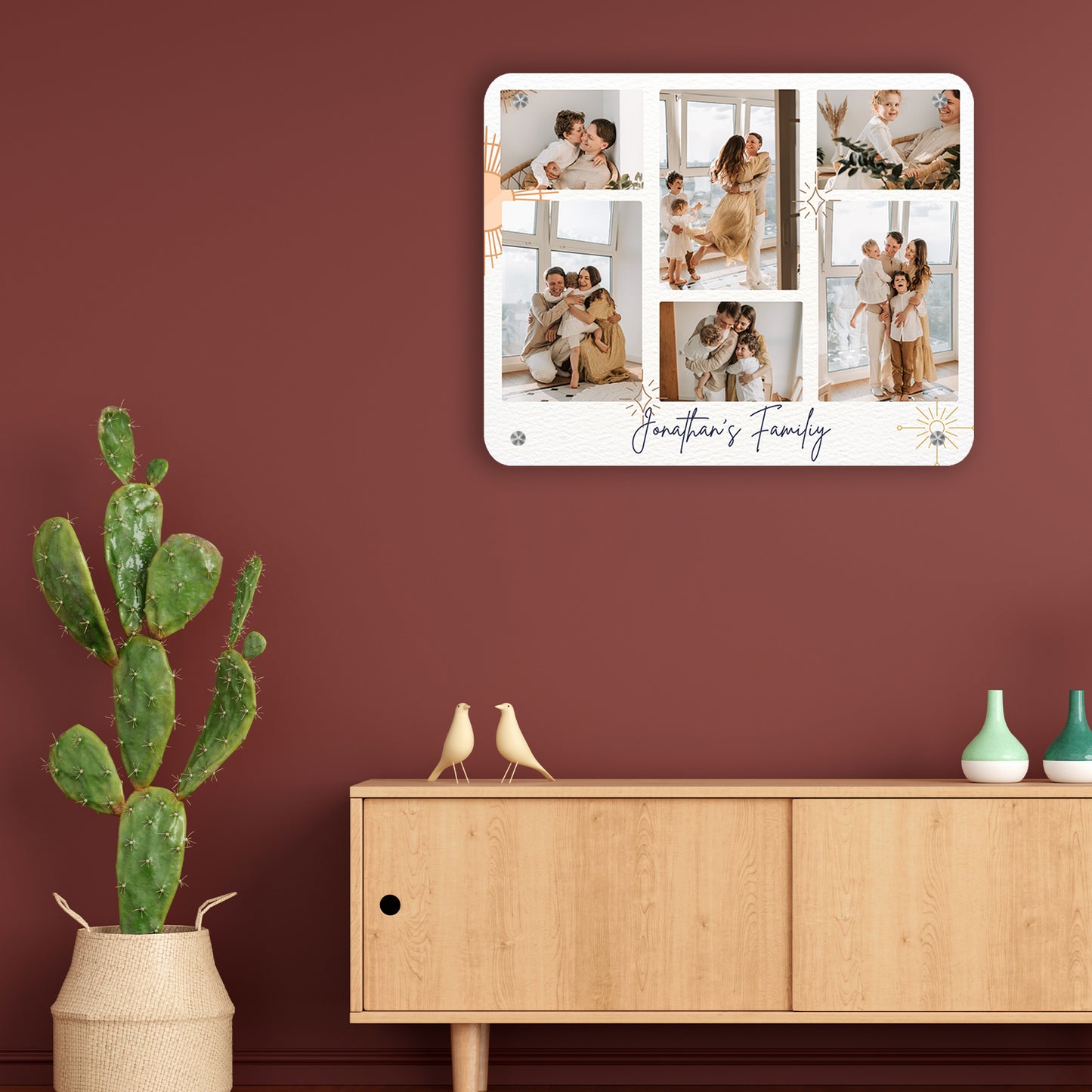 Pure Memories - Frame less acrylic wall photo collage