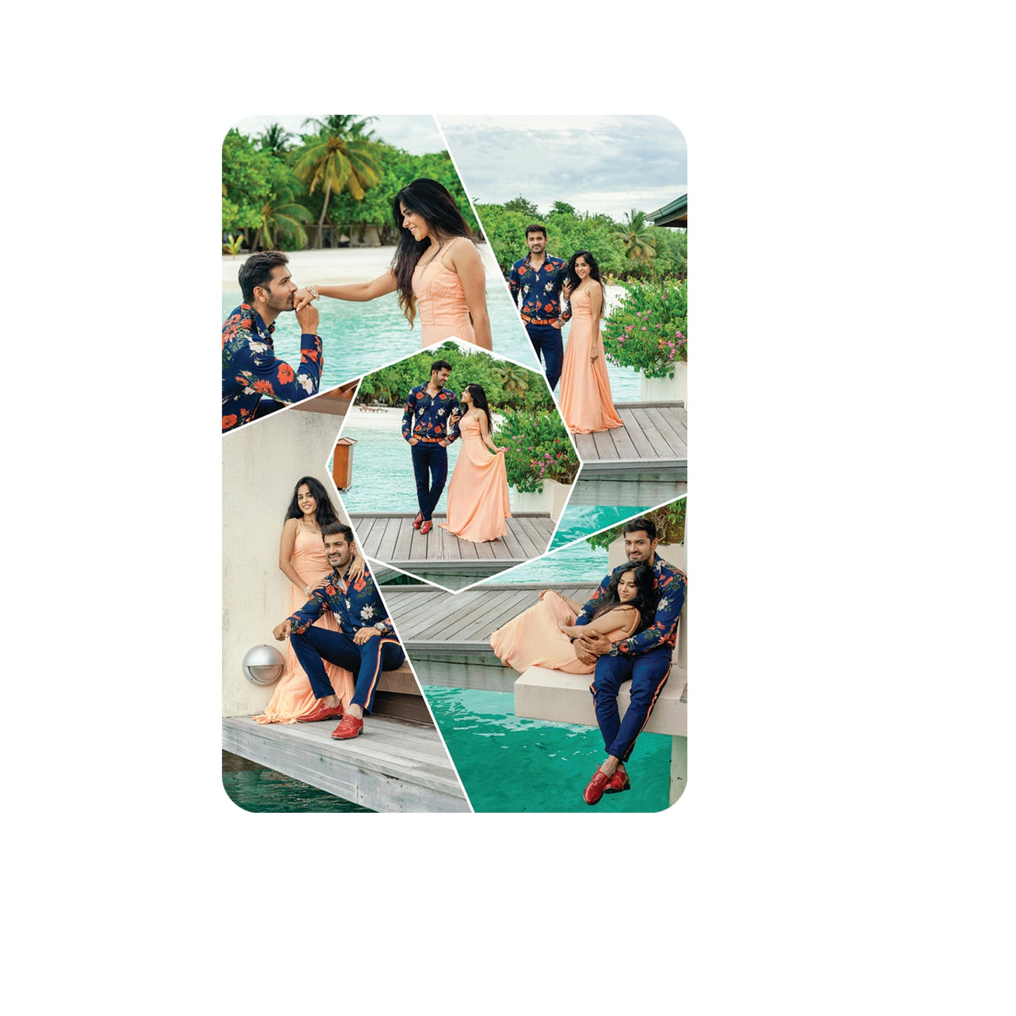 Insta Memories - Frame less acrylic wall photo collage