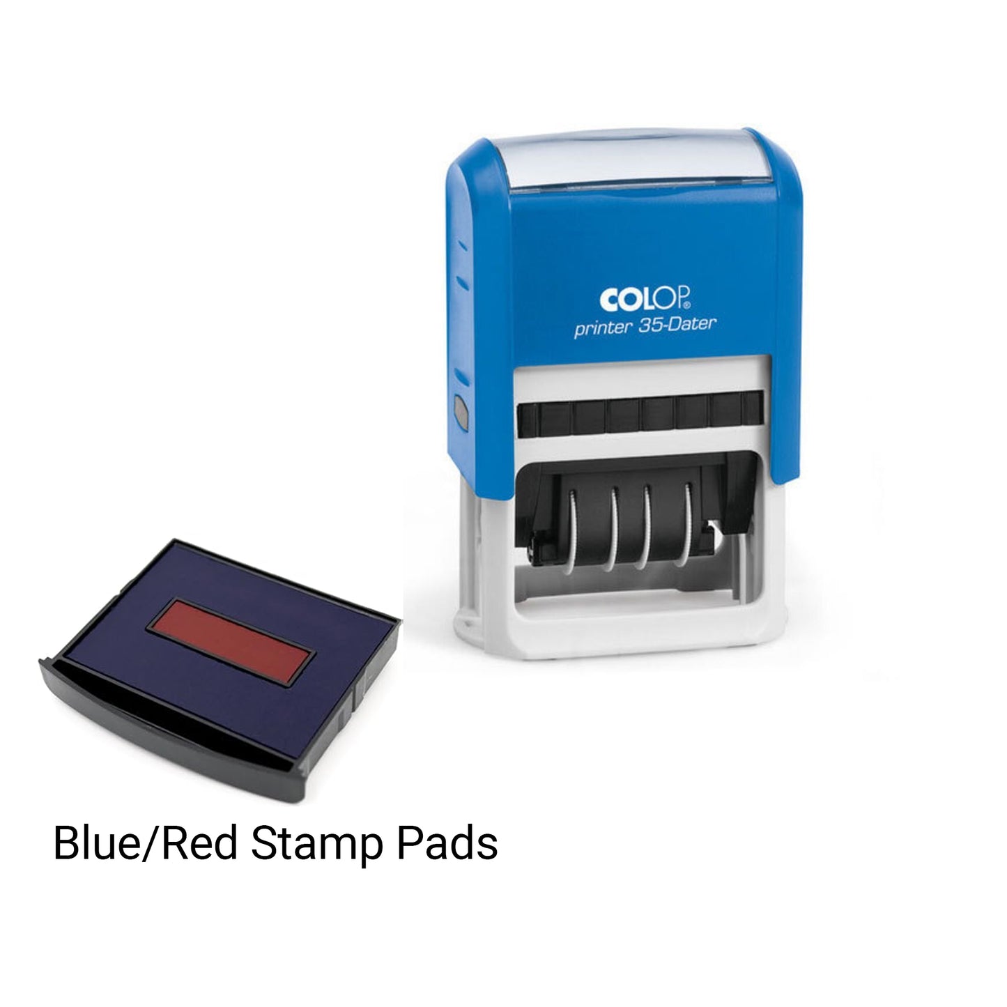 Dater Stamp – 50x30 mm (Two-Colour Print)