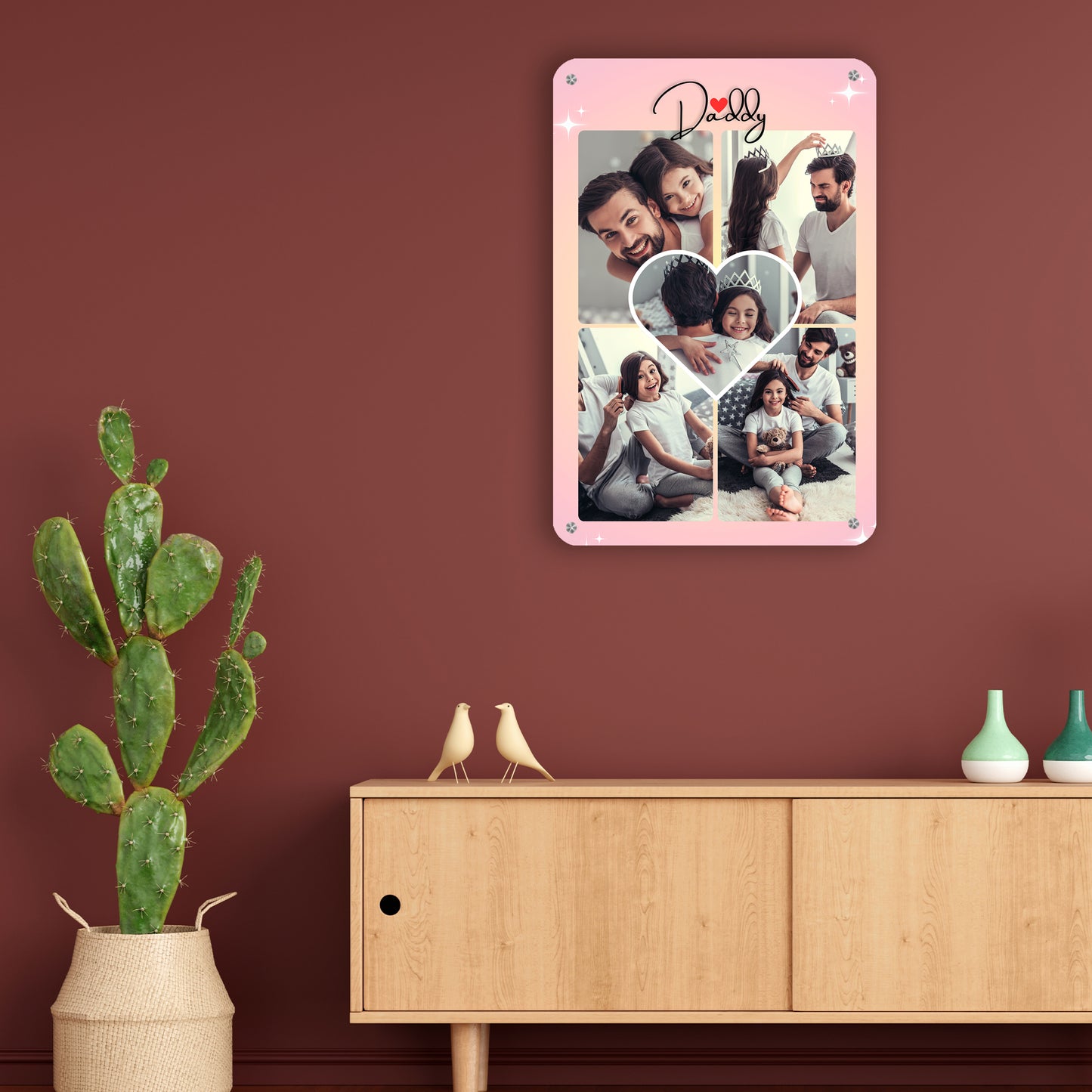 Acry Moments - Frame less acrylic wall photo collage