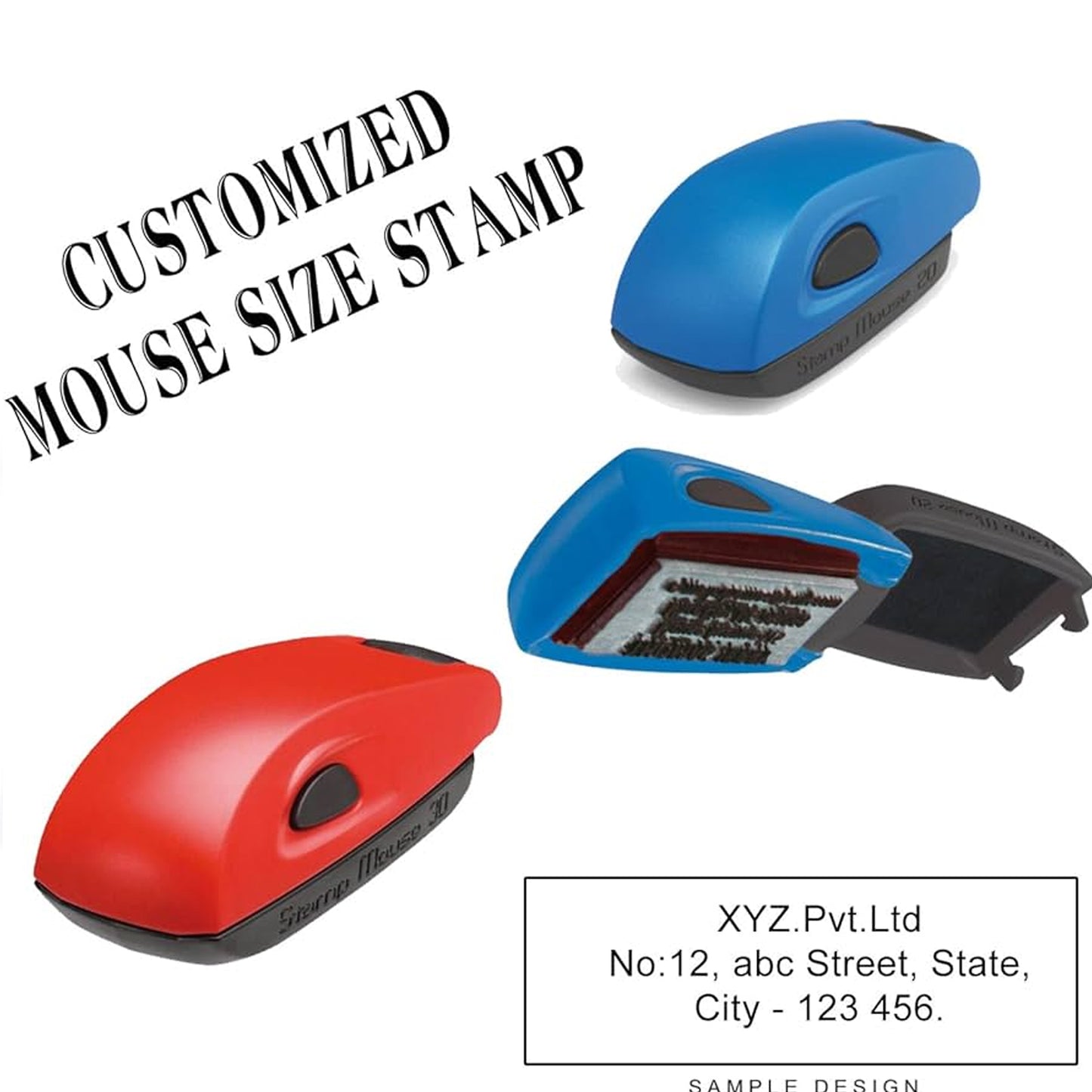 COLOP Mouse Stamp – Portable Self-Inking Stamp for Everyday Use