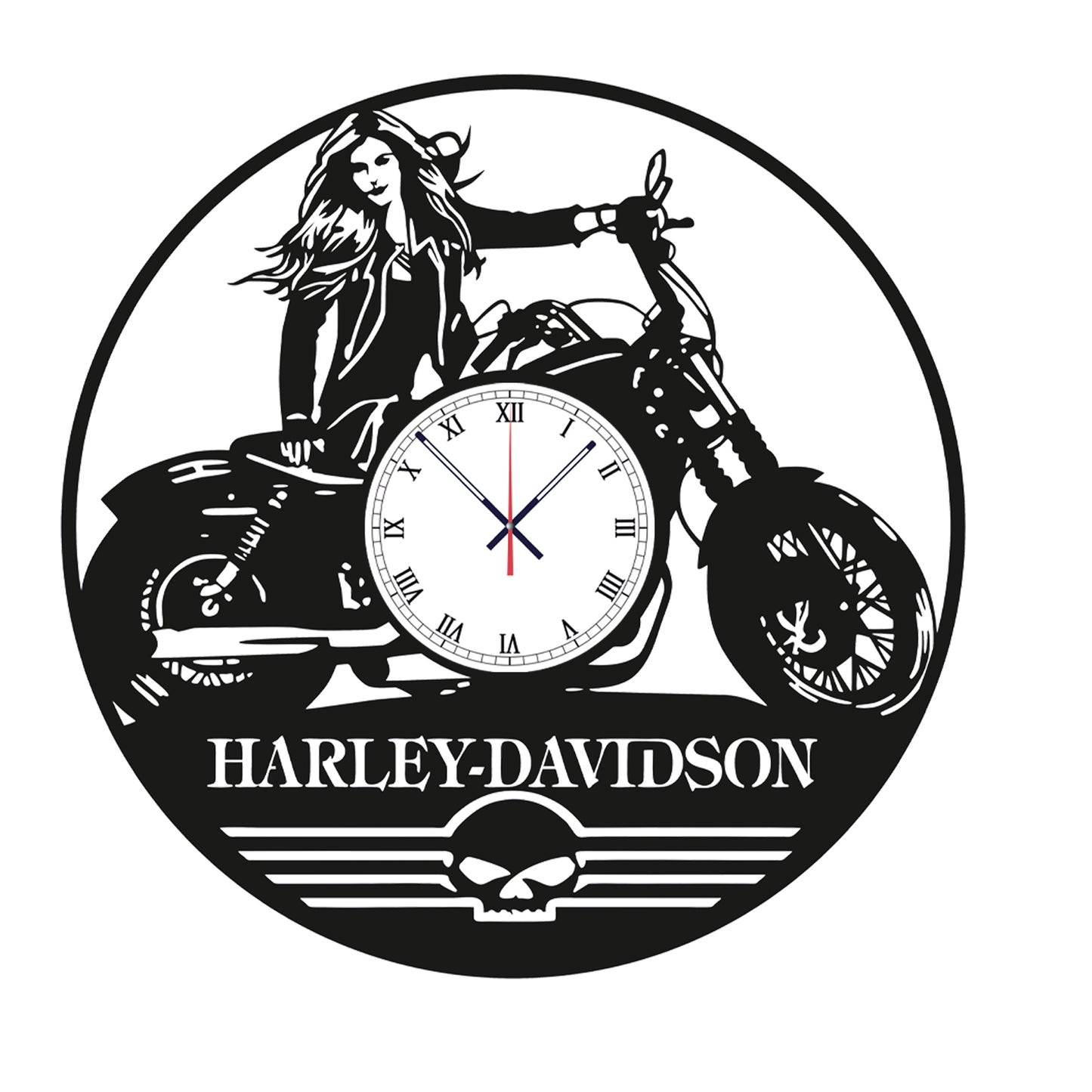 Blush Tide - Personalized Acrylic Photo Wall Clock