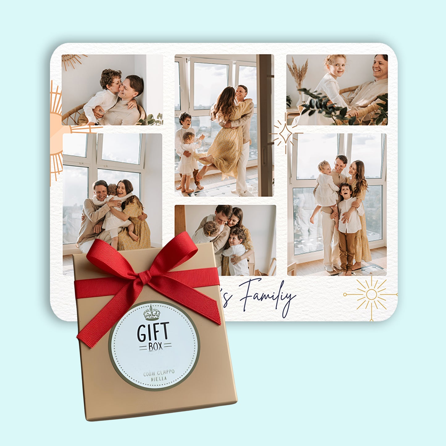 Pure Memories - Frame less acrylic wall photo collage