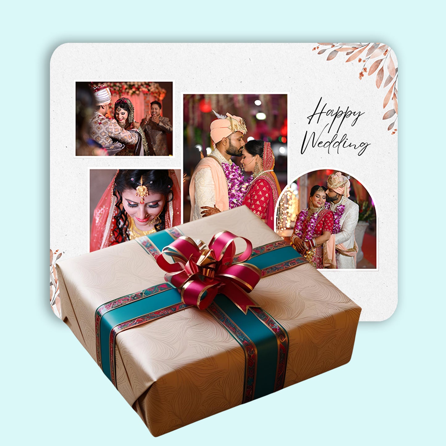 Ever After Acrylics - Frame less acrylic wall photo collage