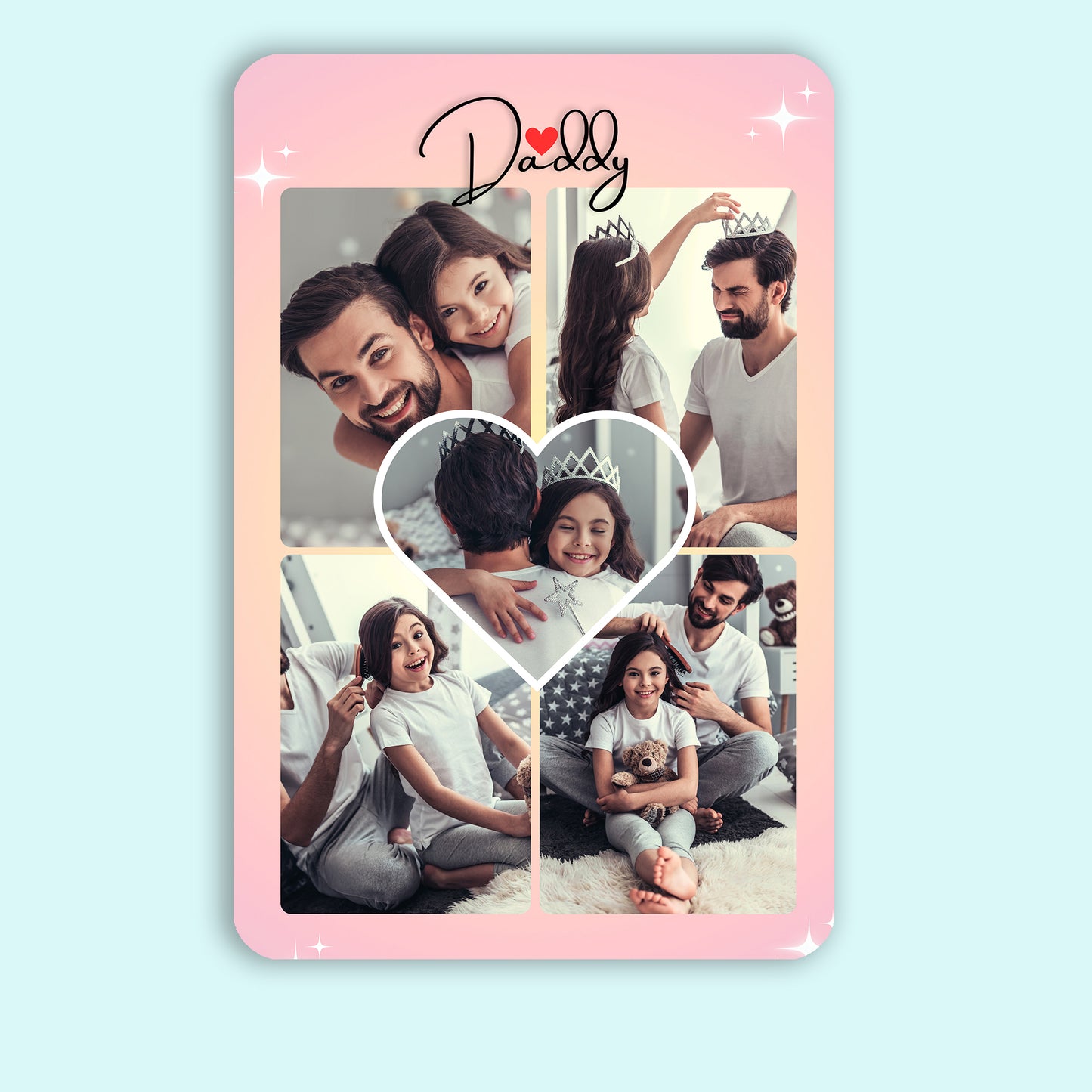 Acry Moments - Frame less acrylic wall photo collage