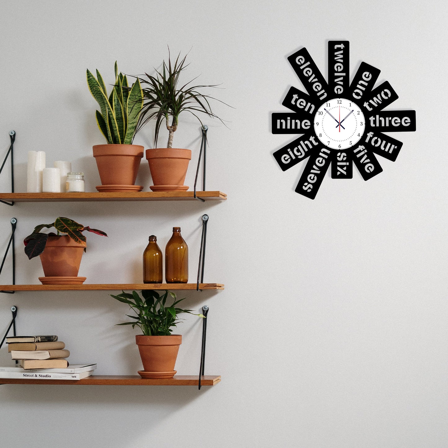 The Bonded Beat - Personalized Acrylic Photo Wall Clock
