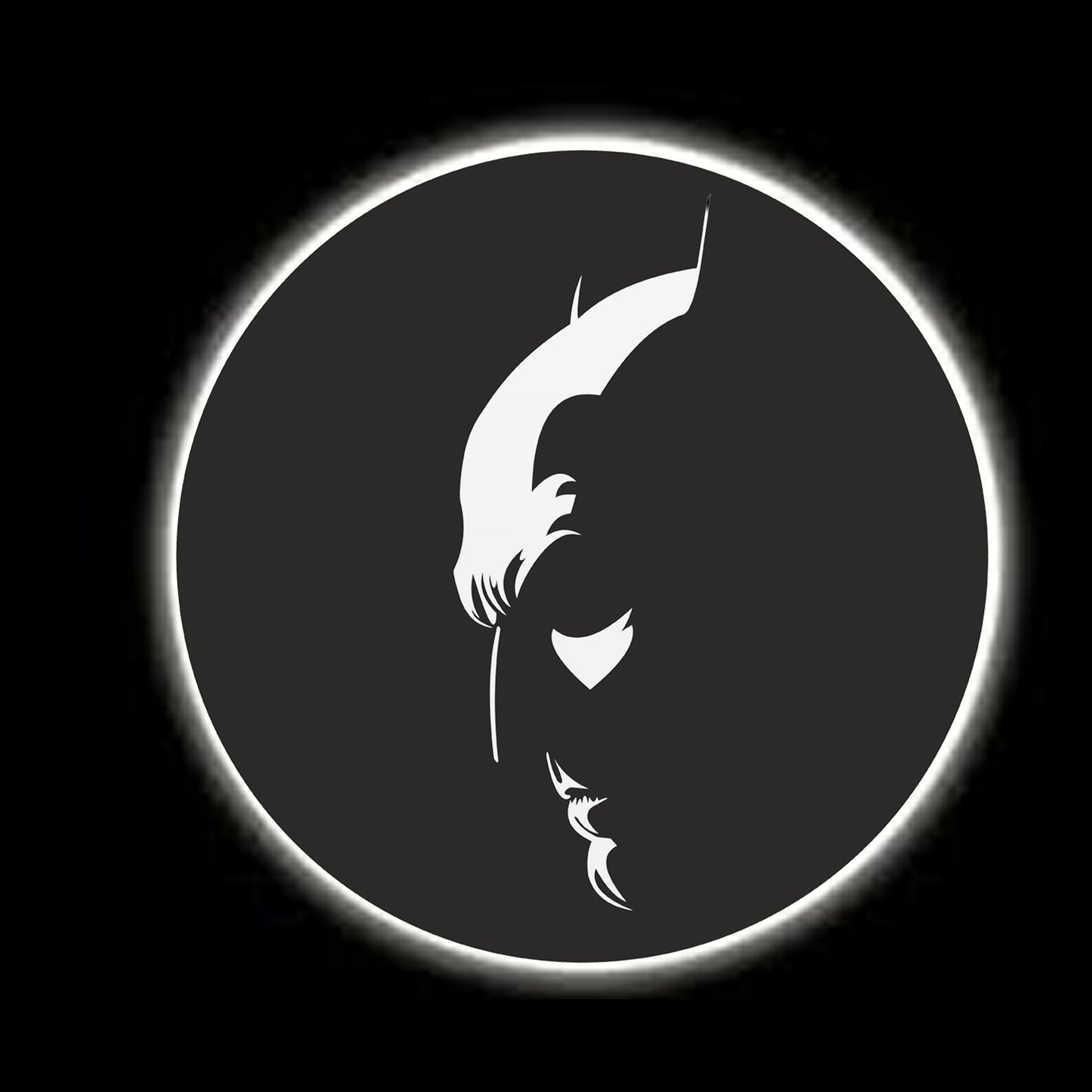 Batman Face LED Wall Light – Superhero Neon Wall Decor Lamp