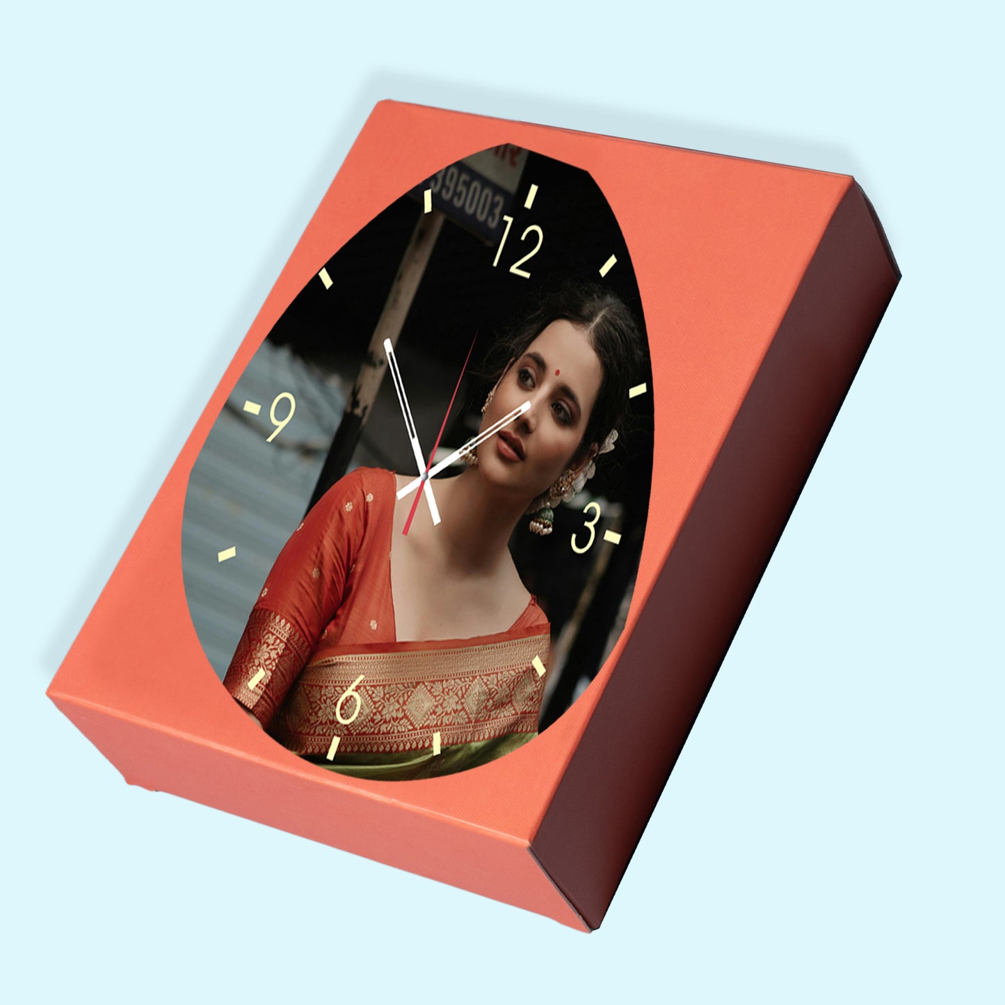 Palette Play - Personalized Acrylic Photo Wall Clock