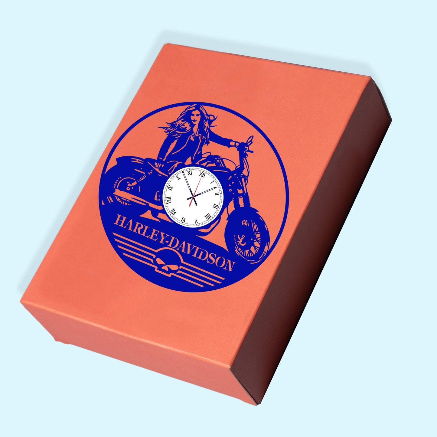 Blush Tide - Personalized Acrylic Photo Wall Clock