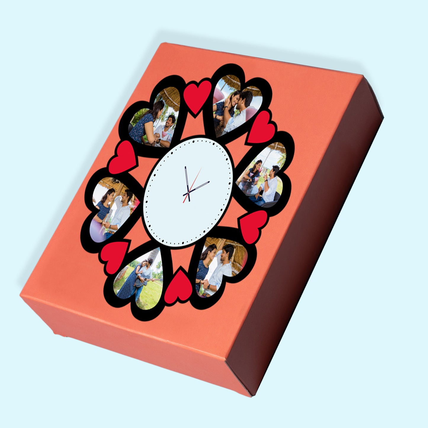Cheers o’Clock - Personalized Acrylic Photo Wall Clock