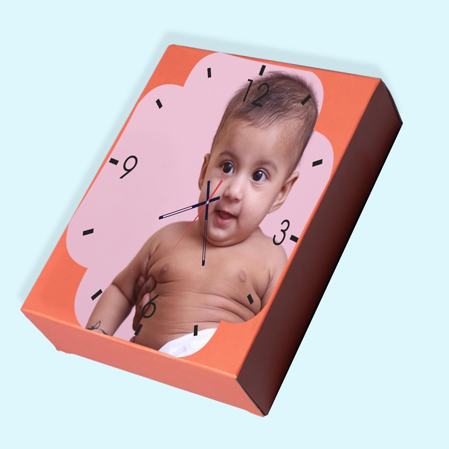 Tinta Glow - Personalized Acrylic Photo Wall Clock