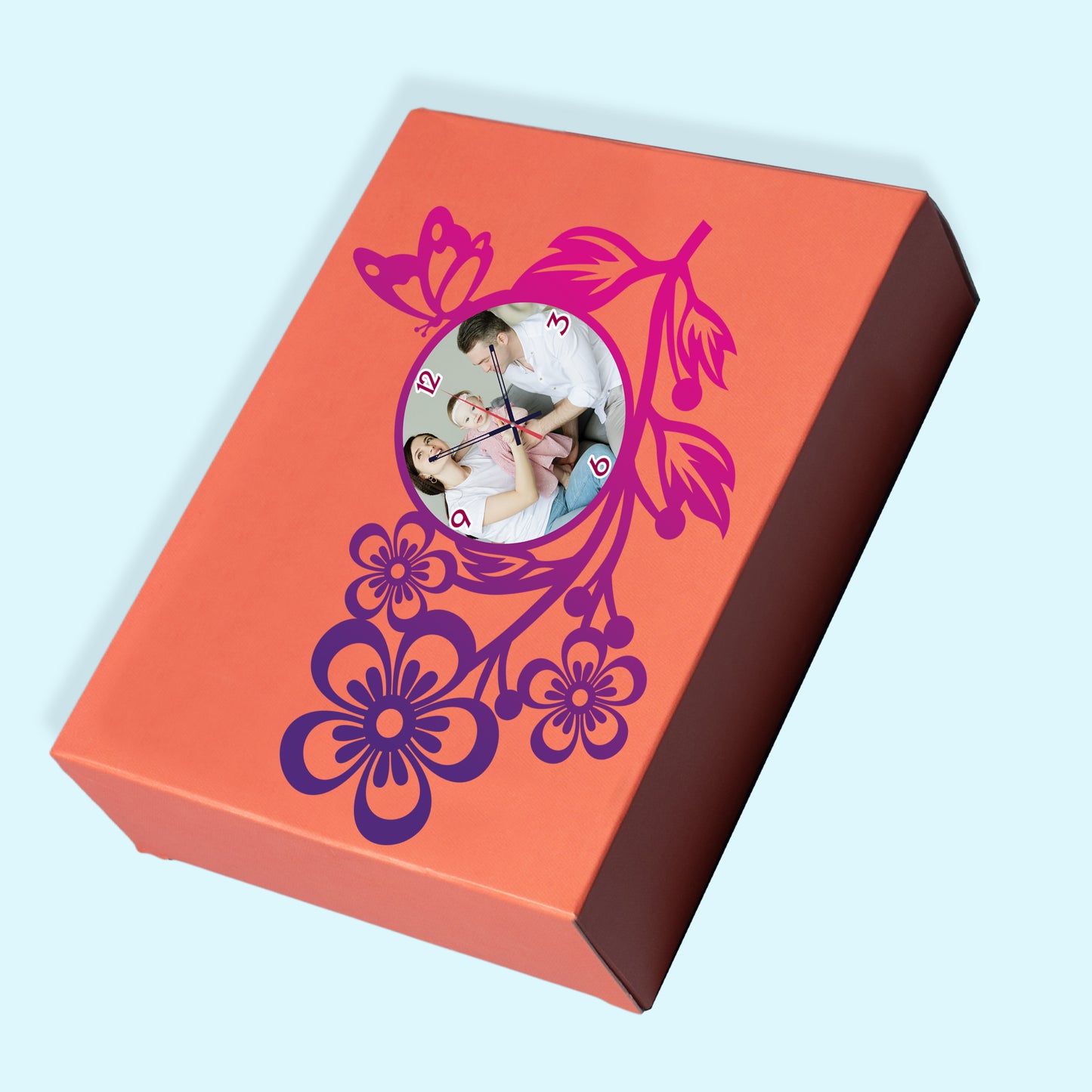 Soul Tick - Personalized Acrylic Photo Wall Clock