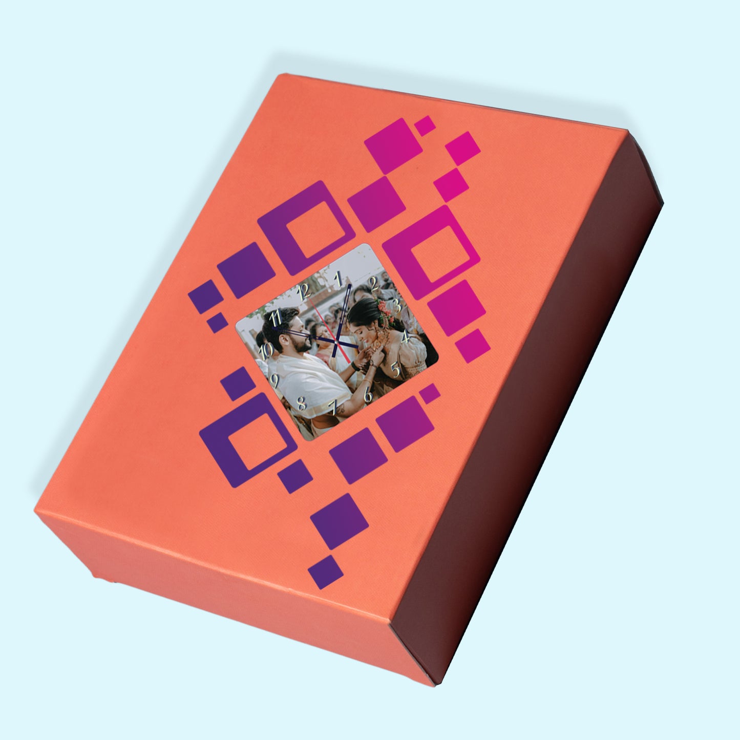 Adore Glow - Personalized Acrylic Photo Wall Clock