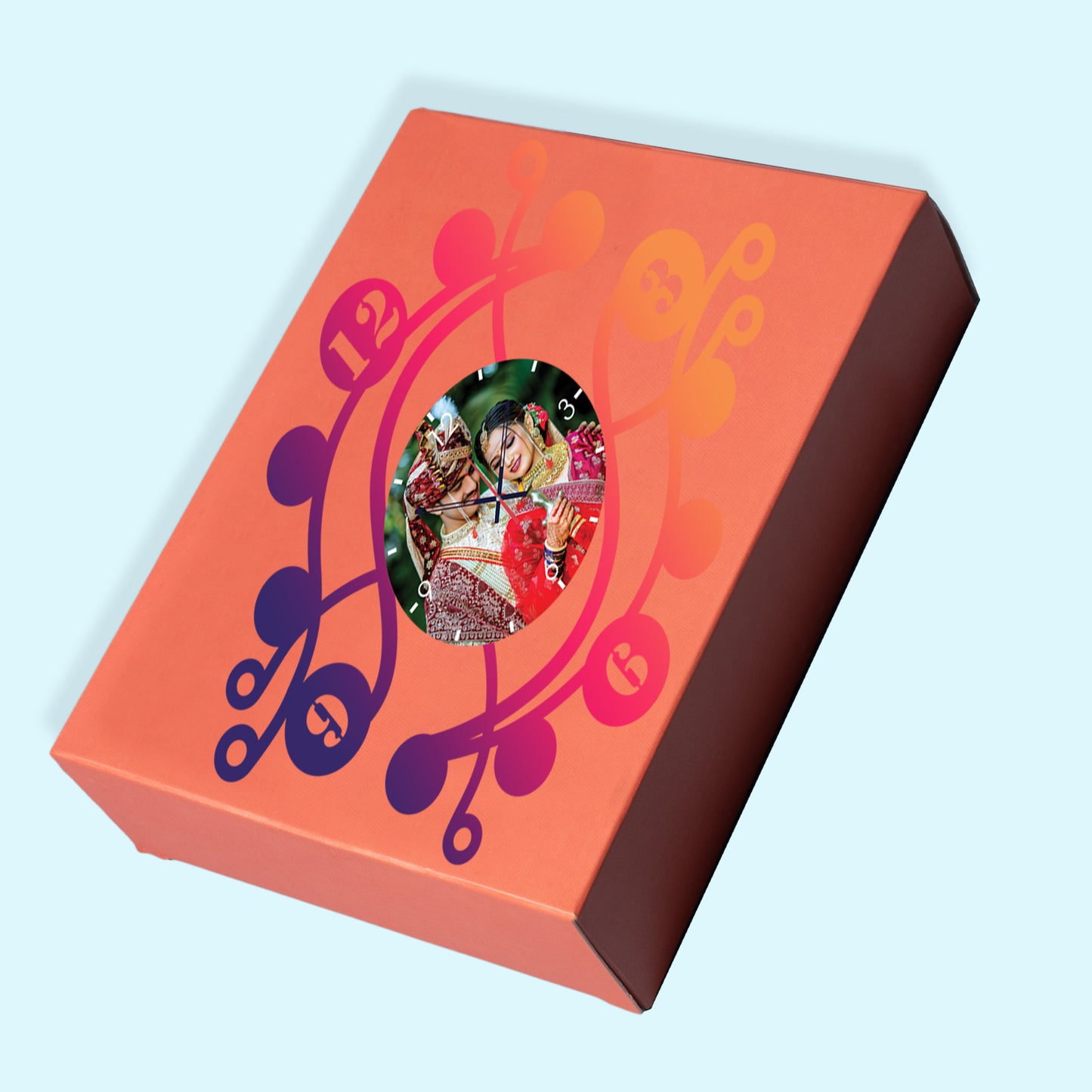 Enchanted Hour - Personalized Acrylic Photo Wall Clock