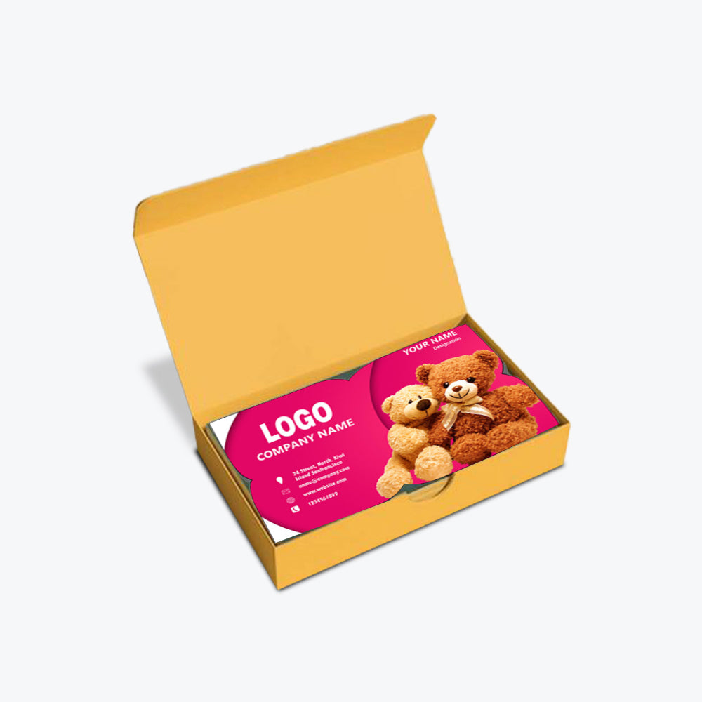 Flower-Shaped Business Cards