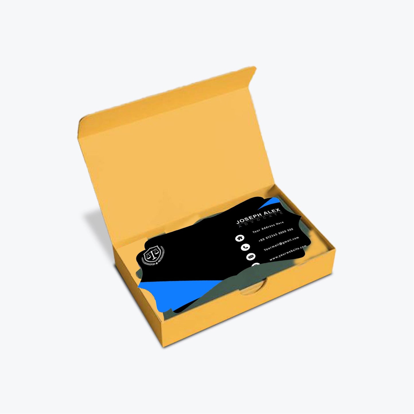 New Flower -Shaped Business Cards