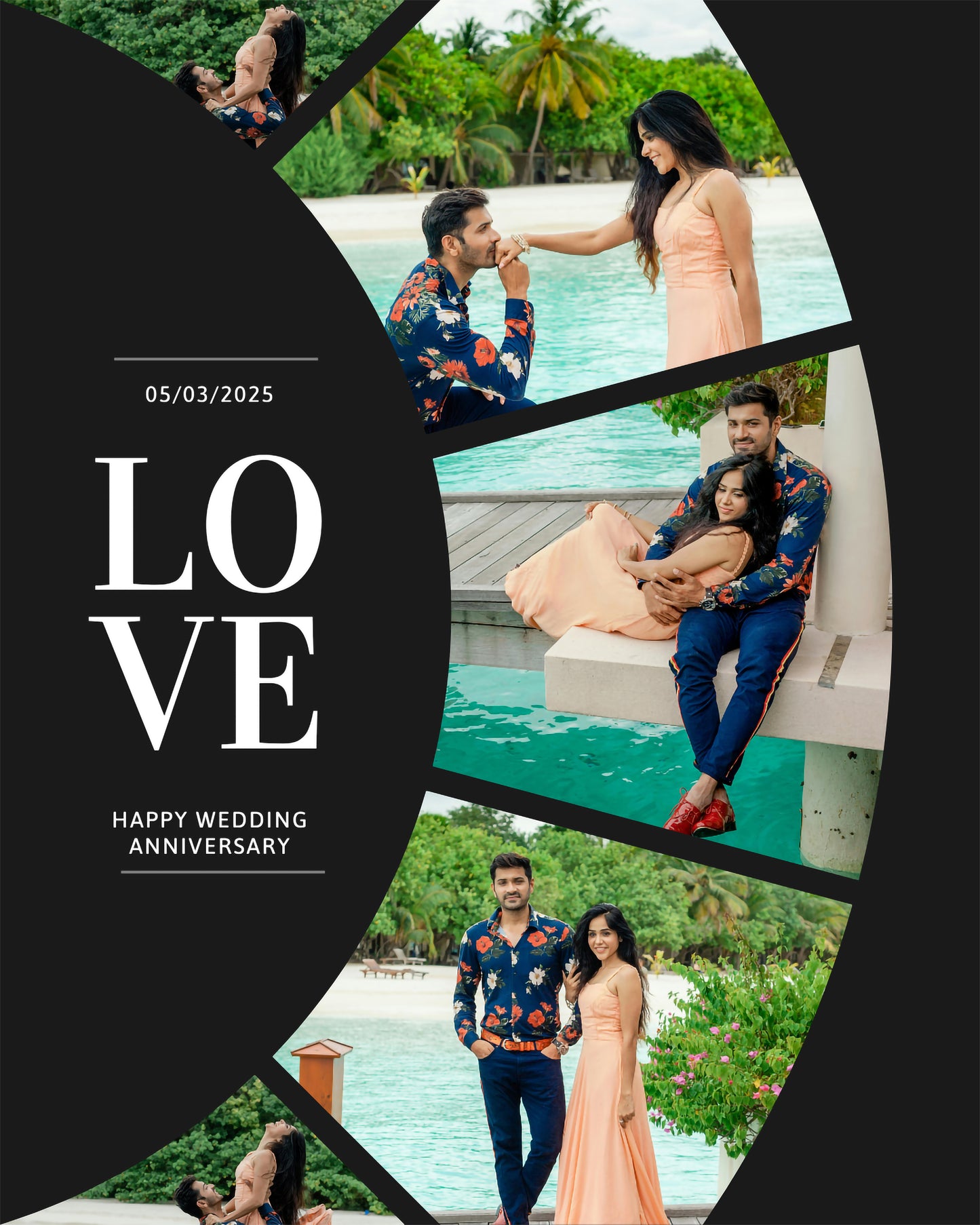Photo Collage- Framed With Love