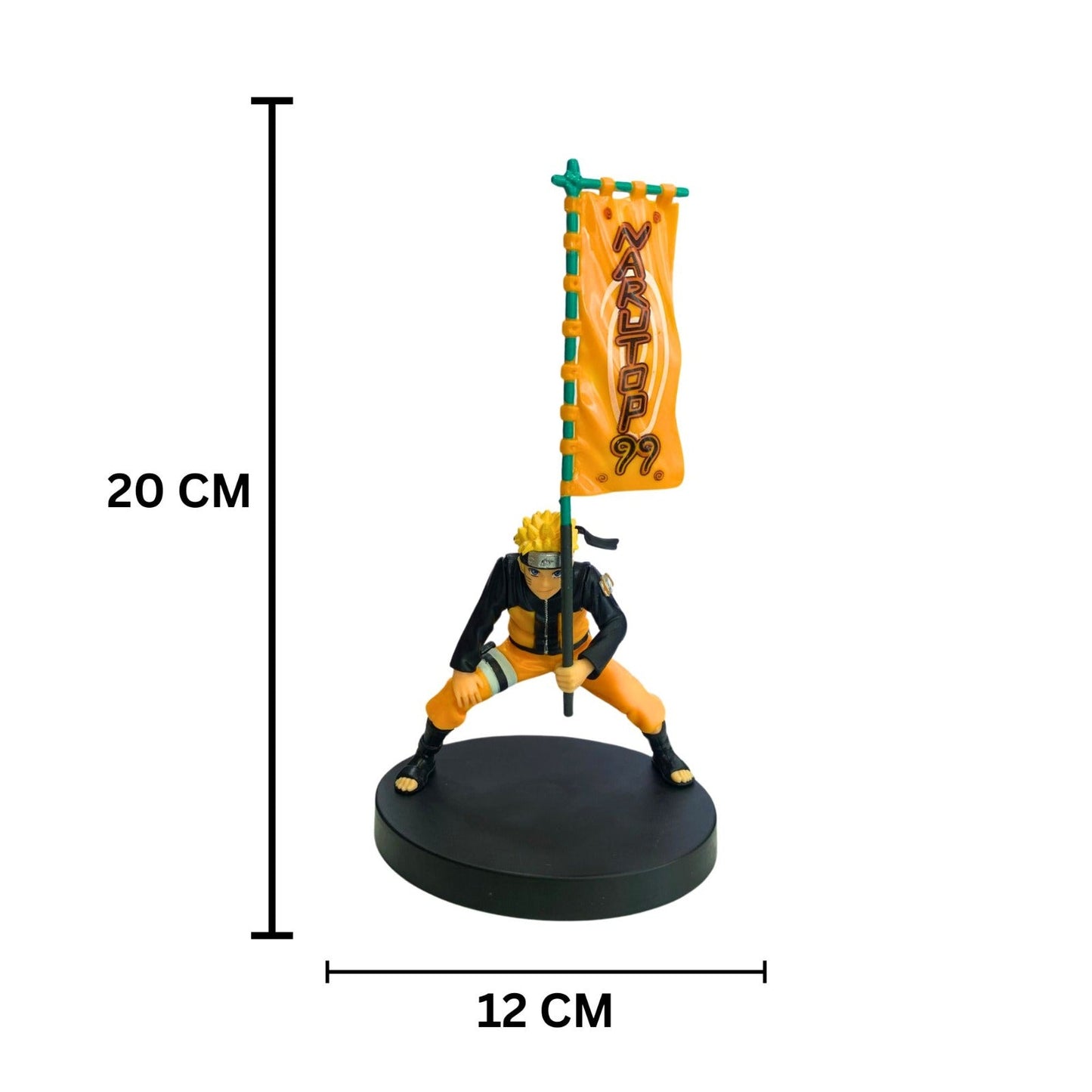 Naruto with flag Action Figure