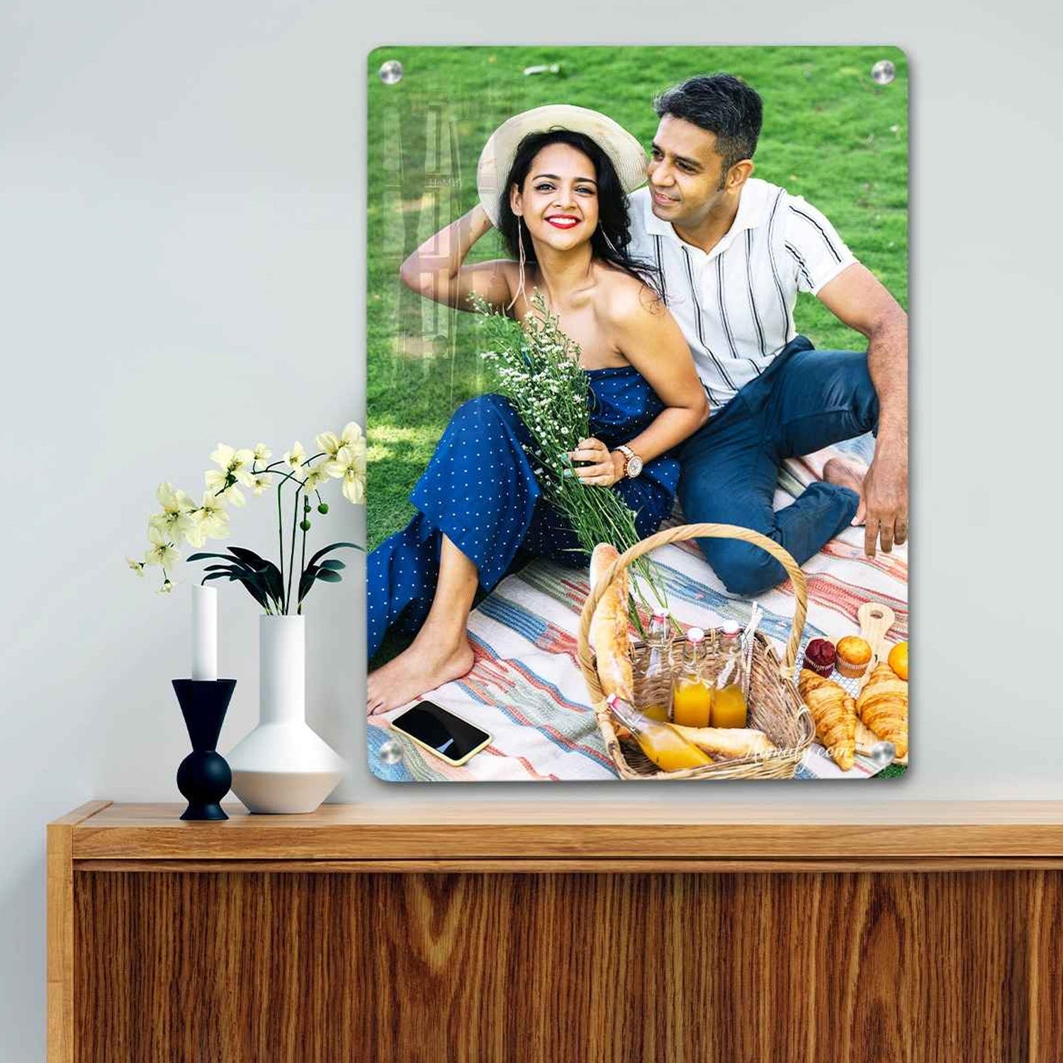 Custom Frameless Acrylic Glass Photos
