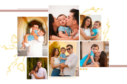 Photo Collage- Picnic in a Frame