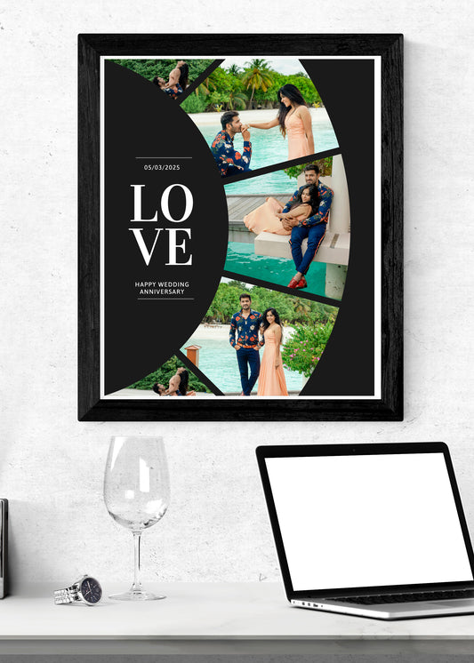 Photo Collage- Framed With Love