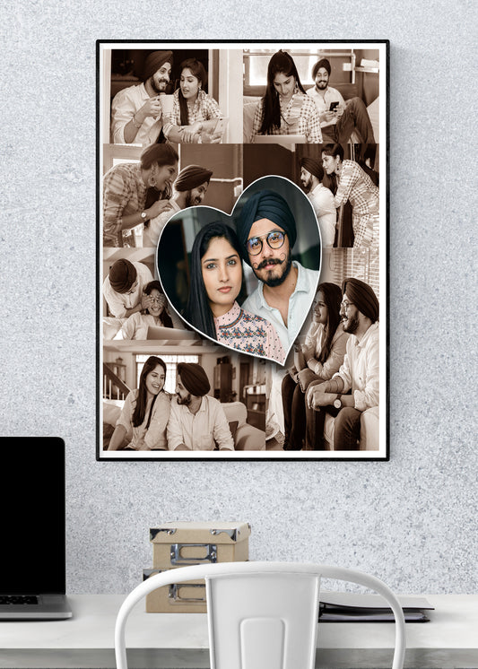 Photo Collage- The Family Frame
