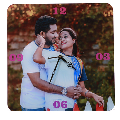 Lush Tick - Personalized Acrylic Photo Wall Clock