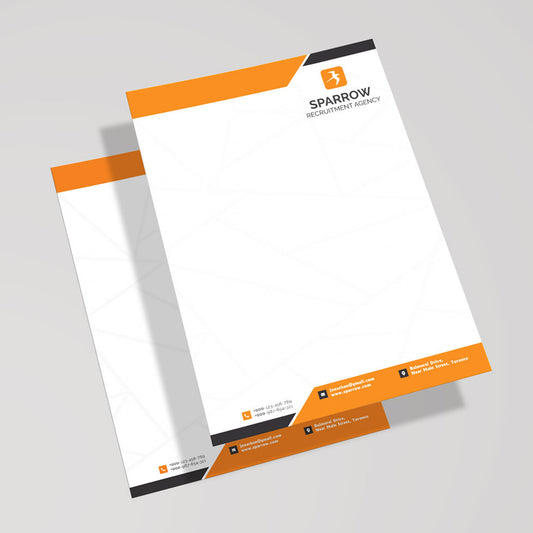 Premium Multicolor Letterhead