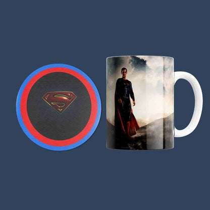 Superman Mug & Coaster Set