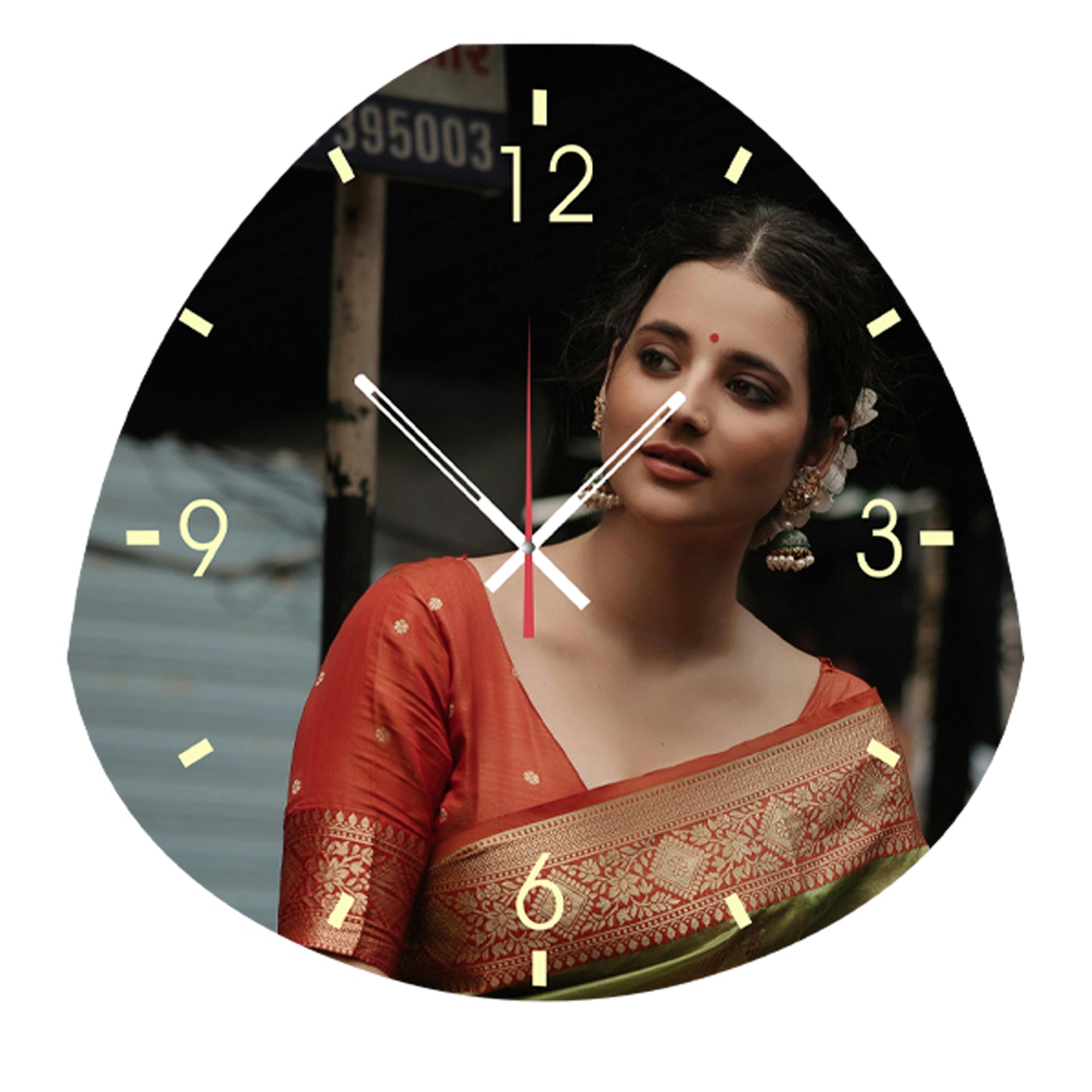 Palette Play - Personalized Acrylic Photo Wall Clock