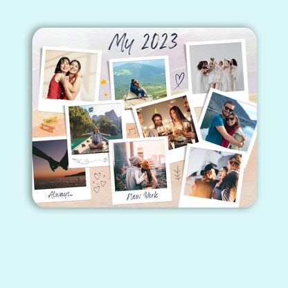 My Memories - Frame less acrylic wall photo collage