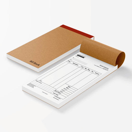 Bill book with duplicate - A5 (1/8) Size