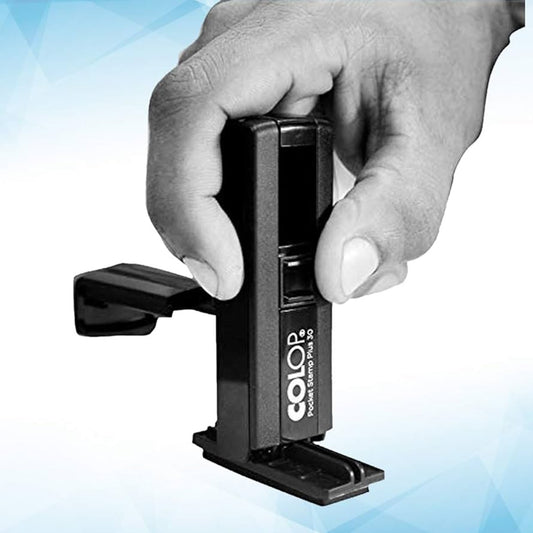COLOP Pocket Stamp – Portable Self-Inking Stamp for On-the-Go Professionals
