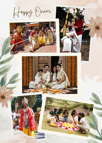 Photo Collage- Onam Special Collage - Ponnonam