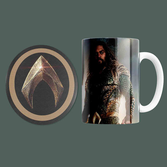 Aquaman Mug & Coaster Set